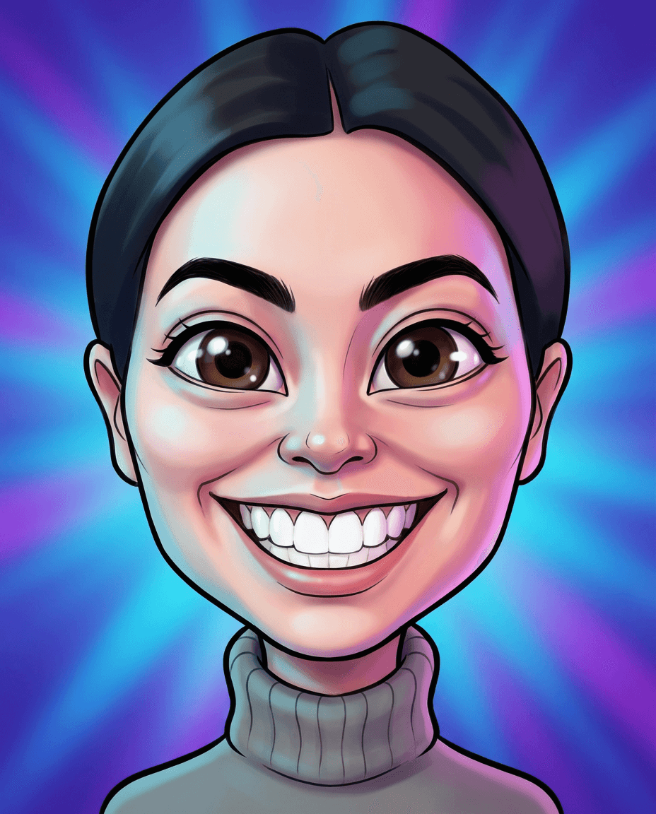 AI portrait style example 2